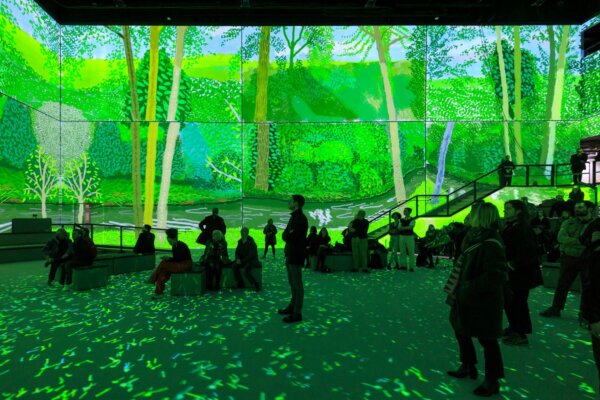David Hockney: Bigger & Closer (not smaller & further away) – Lightroom, London