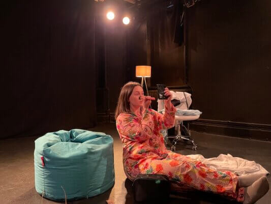 Chatting – Riverside Studios, London
