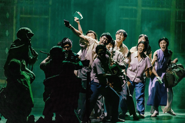 Miss Saigon – Marlowe Theatre, Canterbury A group of people