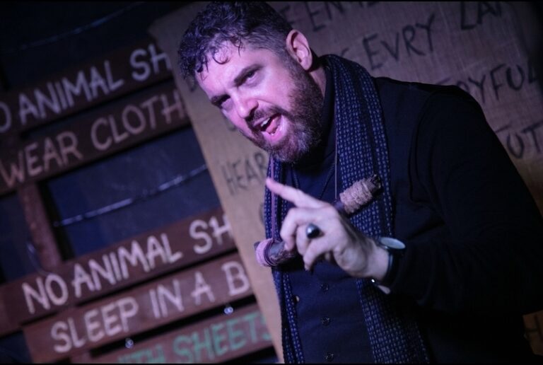Animal Farm as Witnessed by Moses the Raven – Baron’s Court Theatre, London